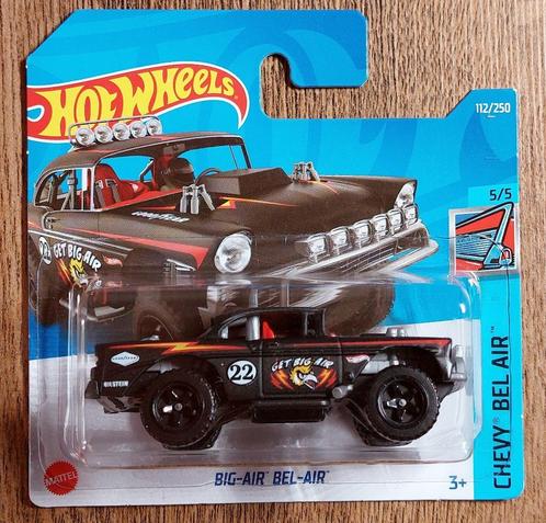 Hot Wheels BIG-AIR BEL-AIR (zwart), Hobby en Vrije tijd, Modelauto's | Overige schalen, Nieuw, Auto, Ophalen of Verzenden