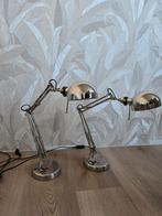 2x Forsa Bureaulampen - Zo Goed Als Nieuw!, 50 tot 75 cm, Ophalen of Verzenden, Zo goed als nieuw, Metaal
