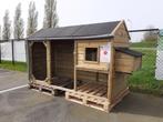Geïmpregneerd dierenverblijf Putten outlet te koop, Ophalen, Gebruikt, Kippenhok of Kippenren