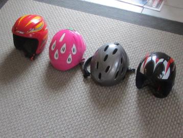 kinder skihelm 4 stuks beschikbaar voor biedingen