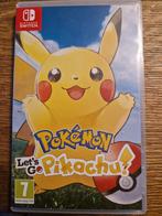 Pokémon Let's go Pikachu- Nintendo Switch, 2 spelers, Zo goed als nieuw, Vanaf 7 jaar, Ophalen