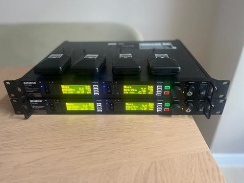 Shure PSM 1000 in ear monitor sets L8E band 626-698 mhz, Muziek en Instrumenten, Microfoons, Zo goed als nieuw, Overige typen