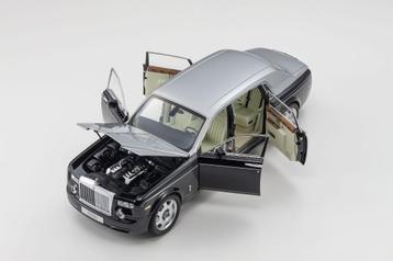 Kyosho 1:18 Rolls-Royce Phantom EWB 2012 Black Silver nieuw beschikbaar voor biedingen