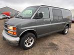 Chevrolet G 2500 VAN Chevy van 6,5 V8 diesel airco dub cab 1, Automaat, Stof, Zwart, Chevrolet