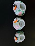 3 nesting rooster bowls rijstkom haan, Antiek en Kunst, Ophalen of Verzenden
