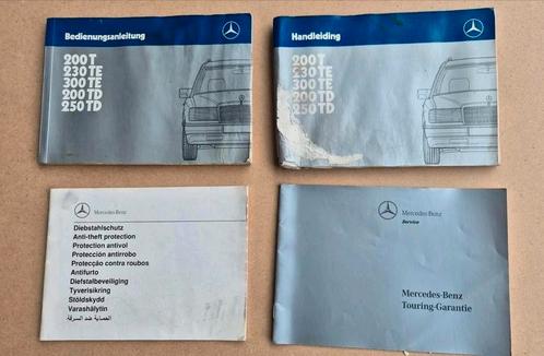 Mercedes W124 Station Handleiding 200T 250TD, Boeken, Auto's | Boeken, Gelezen, Mercedes, Ophalen of Verzenden