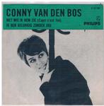 Conny van der Bos ik ben gelukkig zonder jou, Verzenden, Zo goed als nieuw, 12 inch, Levenslied of Smartlap