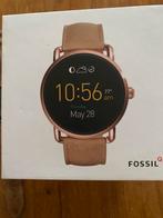 Fossil smartwatch, rosé goudkleurig, Sieraden, Tassen en Uiterlijk, Smartwatches, Verzenden, Zo goed als nieuw, Roze, Android