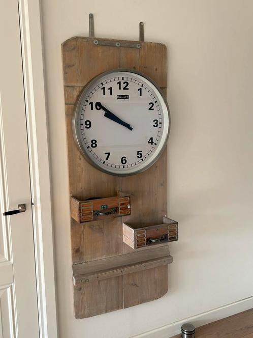 Wandbord evt met klok, Huis en Inrichting, Woonaccessoires | Wanddecoraties, Zo goed als nieuw, Ophalen
