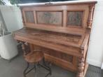 GRATIS: Antieke houten Piano, Muziek en Instrumenten, Piano's, Ophalen, Gebruikt, Bruin, Piano