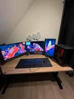Gaming setup te koop, Computers en Software, Desktop Pc's, Ophalen, Gebruikt, Gaming PC, Gaming