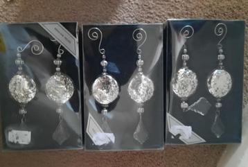 Kerstboomhangers Glas - 15 cm beschikbaar voor biedingen