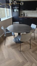 Leolux Columna Diameter 120cm., Huis en Inrichting, Rond, Ophalen of Verzenden, Zo goed als nieuw, Vier personen