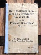 Kodak instructie-boekje voor Brownies, Ophalen of Verzenden