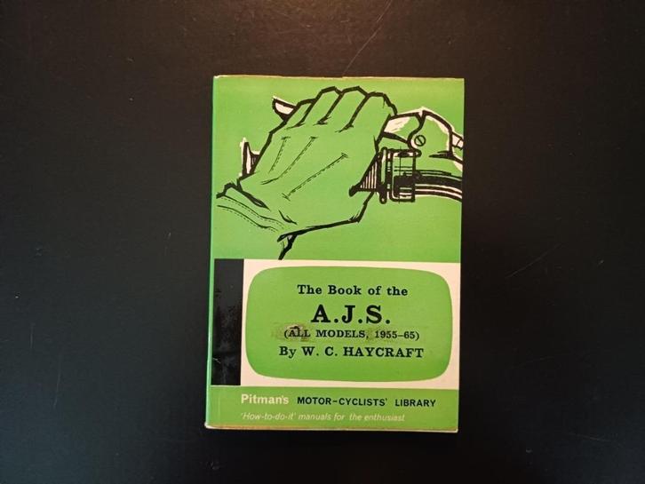 The book of the A.J.S. manual werkplaatshandboek AJS, Motoren, Handleidingen en Instructieboekjes, Overige merken, Ophalen of Verzenden