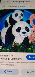 Tickets 3x voor Ouwehands dierenpark ,Rhenen.Night Lights, Drie personen of meer, Ticket of Toegangskaart