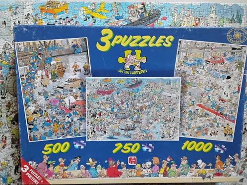 Jan van Haasteren puzzel 'united europe', Hobby en Vrije tijd, Denksport en Puzzels, Zo goed als nieuw, Legpuzzel, 500 t/m 1500 stukjes
