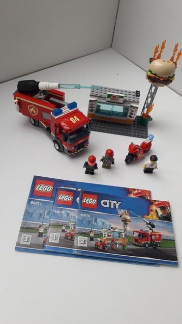 Lego, City, 60214, Burger Bar Fire Rescue beschikbaar voor biedingen