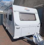 Carado 167L mover/enkele bedden/ unico tent/495kg laadverm., Caravans en Kamperen, Caravans, Particulier, Kachel, Carado, Overige typen