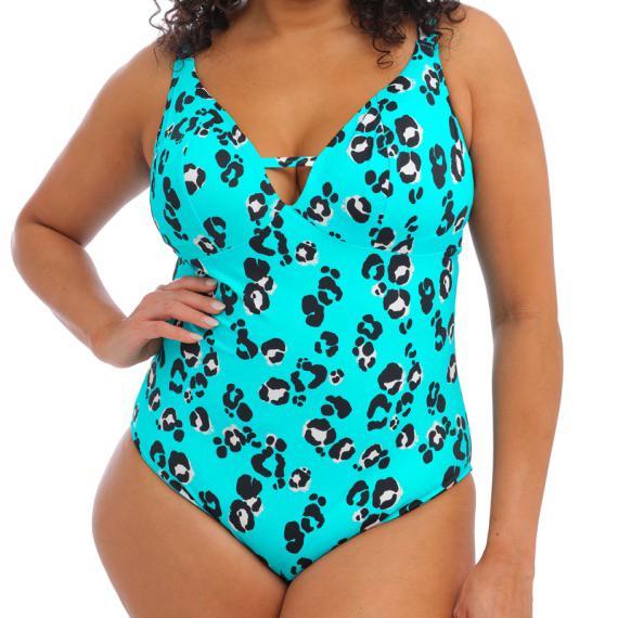 Elomi badpak maat 95i /j - 85k /L - 90k /L - 95k /L kotiya, Kleding | Dames, Badmode en Zwemkleding, Nieuw, Badpak, Blauw, Verzenden