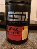 ESN whey protein vanilla ice cream flavour, Sport en Fitness, Poeder of Drank, Ophalen of Verzenden, Zo goed als nieuw