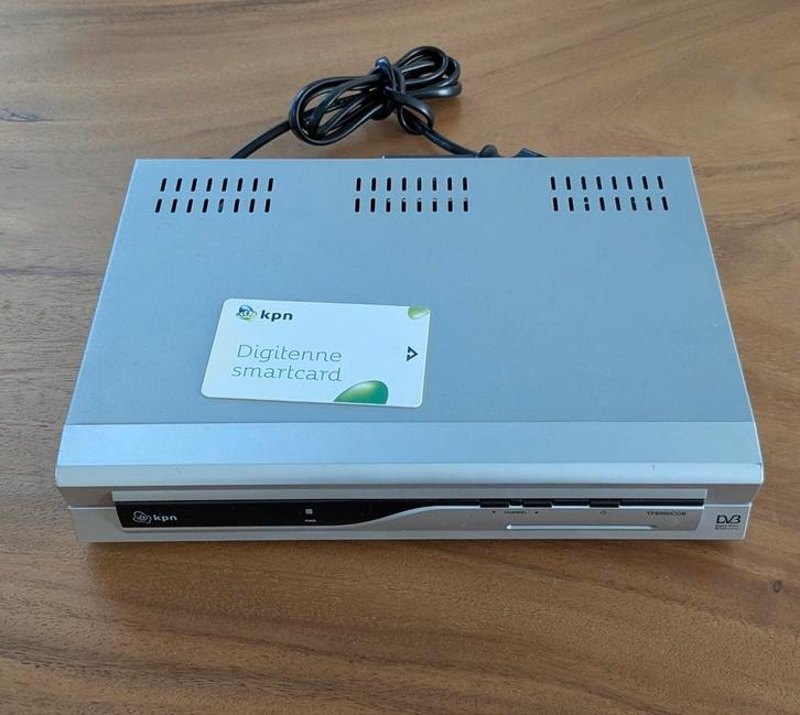 KPN Digitenne ontvanger met smartcard – DVB-T decoder, Audio, Tv en Foto, Dvd-spelers, Zo goed als nieuw, Overige merken, Ophalen of Verzenden