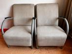 2 stoelen/ fauteuils, Ophalen, Gebruikt, 75 tot 100 cm, Stof