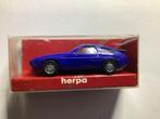 Herpa Porsche 928 S4 - Blauw, Hobby en Vrije tijd, Modelauto's | 1:87, Ophalen of Verzenden, Nieuw, Auto, Herpa