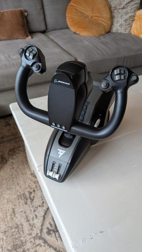 Thrustmaster TCA Yoke Boeing Edition - PC/Xbox Series X, Computers en Software, Joysticks, Zo goed als nieuw, Ophalen of Verzenden