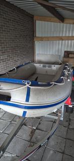 Lodestar met Yamaha 8pk 4takt nieuwe Kick trailer, Watersport en Boten, Rubberboten, Aluminium, Gebruikt, Benzine, Minder dan 70 pk