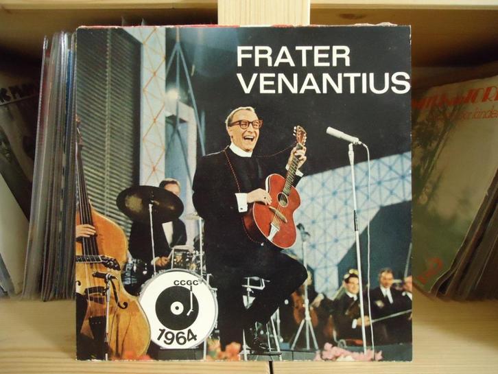 7" Single Wim Sonneveld - Frater Venantius, Cd's en Dvd's, Vinyl Singles, Gebruikt, Single, Humor en Cabaret, 7 inch, Ophalen of Verzenden