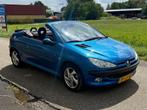 Peugeot 206 CC Cabrio 1.6-16V AUT Airco APK 07-2026, Stof, Gebruikt, Zwart, 4 cilinders