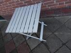 Picknicktafel Kampeertafel campingtafeltje aluminium 50x50cm, Caravans en Kamperen, Kampeermeubelen, Ophalen, Gebruikt, Campingtafel