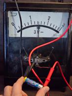 Vintage Universele Galvanometer - Meetinstrument, Ophalen of Verzenden, Gebruikt, Universele onderdelen