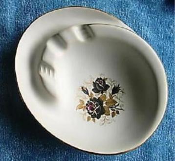 FLORA GOUDA PLATEEL * DECOR OPERA * 2 Delen * beschikbaar voor biedingen