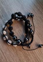 2 x Shamballa armband, Verzenden, Zo goed als nieuw, Overige materialen