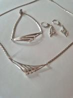 Elegante Vintage Sieraden set., Ophalen of Verzenden, Zo goed als nieuw, Zilver, Zilver