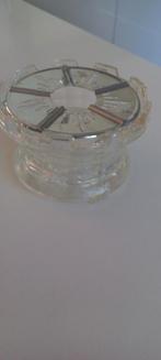 Theelichtje Glas met Waxinelichtje, Ophalen of Verzenden