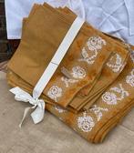 Vintage Frans tafelkleed plus servetten, Ophalen of Verzenden