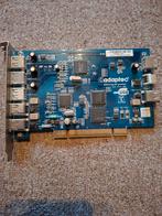 Adaptec AUA-3121 USB/FireWire kaart, Ophalen of Verzenden, Gebruikt, Intern, Adaptec