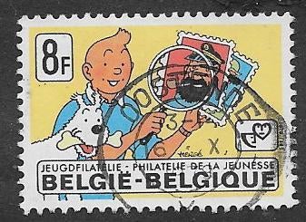 België 1979   Kuifje   1996, Verzenden, Gestempeld