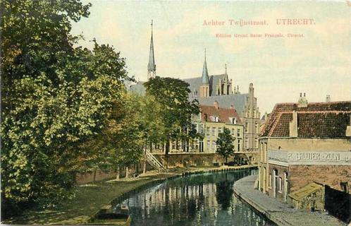 (300-433-001) Utrecht Achter Twijnstraat, Verzamelen, Ansichtkaarten | Nederland, Utrecht, Verzenden