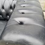2 Chesterfield Springvale XL club fauteuils zwart + BEZORGD, Huis en Inrichting, Fauteuils, Gebruikt, ., Chesterfield, Ophalen of Verzenden