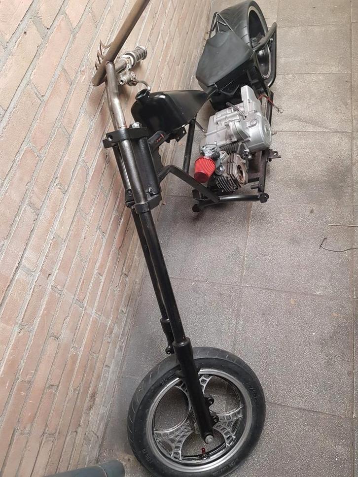 Leuke Midi Chopper (Project), Fietsen en Brommers, Brommers | Overige merken, Gebruikt, Maximaal 45 km/u, Ophalen of Verzenden