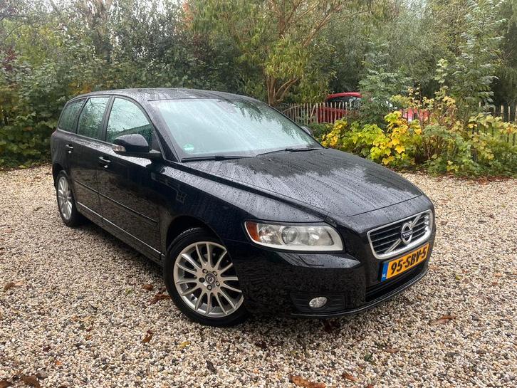 Volvo V50 2.0 Flexifuel 2011 Zwart, Auto's, Volvo, Particulier, V50, ABS, Airbags, Airconditioning, Bluetooth, Boordcomputer, Centrale vergrendeling