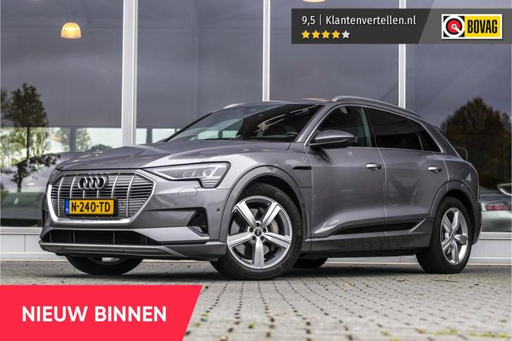 Audi e-tron 55 quattro Advanced edition Plus 95 kWh | Leder, Auto's, Audi, Bedrijf, Te koop, e-tron, 4x4, ABS, Achteruitrijcamera