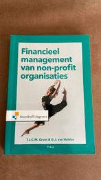 Financieel management van non-profit organisaties, Ophalen of Verzenden, Zo goed als nieuw, HBO, T.L.C.M. Groot; G.J. van Helden
