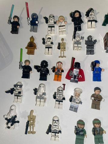 Lego Star Wars minifiguren & kleine ruimteschepen beschikbaar voor biedingen