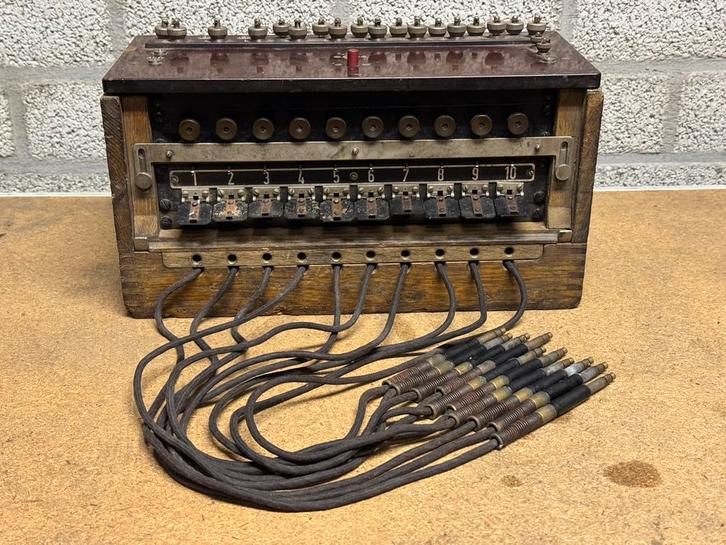 Wehrmacht Telefooncentrale 1937 - Reichswehr Gestempeld, Verzamelen, Militaria | Tweede Wereldoorlog, Landmacht, Overige typen