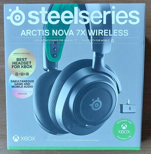 Gaming headset SteelSeries Arctis Nova 7X, Spelcomputers en Games, Spelcomputers | Xbox | Accessoires, Nieuw, Xbox Original, Draadloos